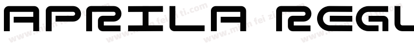 Aprila Regular字体转换